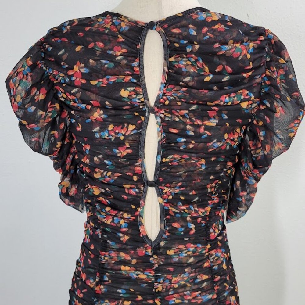 FREE PEOPLE briella midi dress Sz XS NEW - Picture 7 of 10